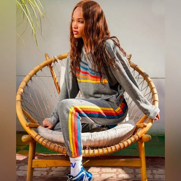 Aviator Nation Daydream Relaxed Crew Sweatshirt - Picture 13 of 17